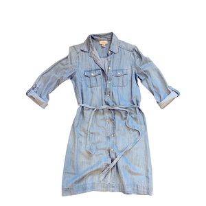 Loft Chambray Dress